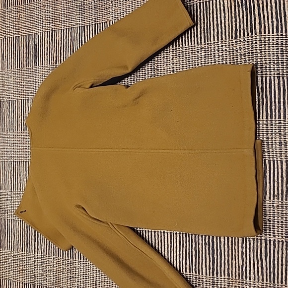 WOOL COAT WITH BUILT-IN SCARF - Picture 6 of 10